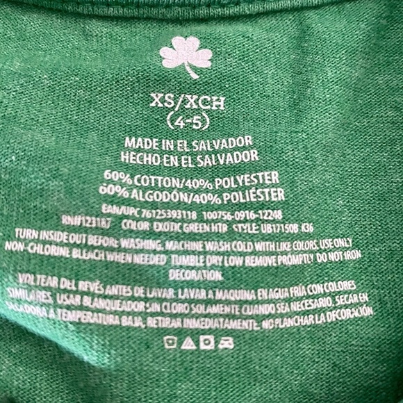 St Pattys T Shirt Size XS - Picture 3 of 4